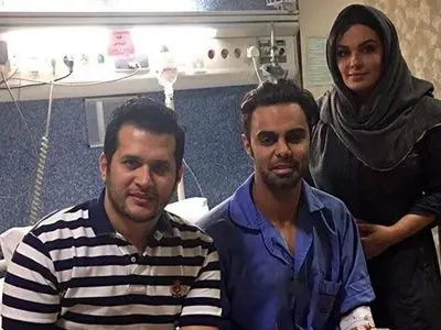 یک بازیگر سینما دچار ناراحتى قلبى شد +عکس 
