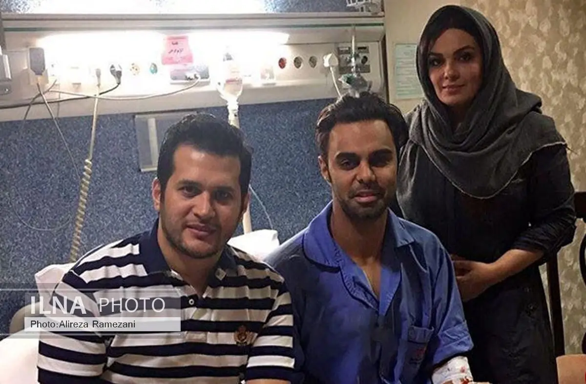 یک بازیگر سینما دچار ناراحتى قلبى شد +عکس 