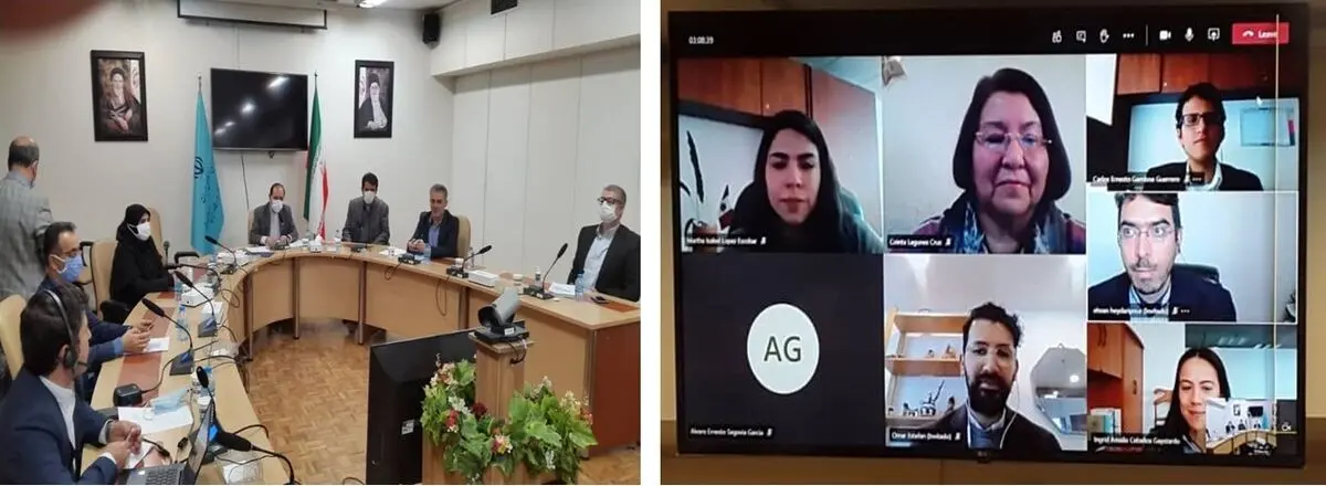 نشست تخصصی کارگروه مشترک همکاری‌های وزارت کار ایران و مکزیک برگزار شد