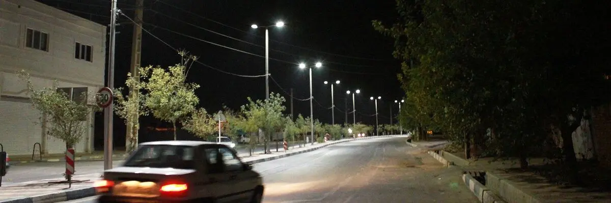 5 نکته مهم برای نورپردازی معابر و خیابان‌­ها با چراغ خیابانی ال ای دی