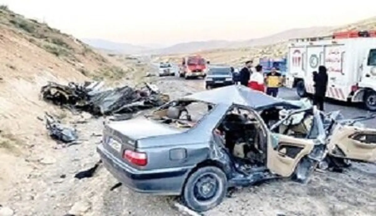 فوت ۳۸۲ نفر در تصادفات جاده‌ای سال گذشته کرمانشاه/سرعت غیرمجاز؛ مهمترین عامل تصادفات