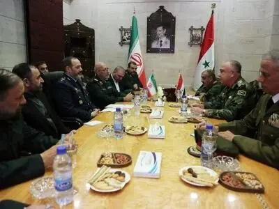 امیر نصیرزاده با رئیس ستاد مشترک ارتش سوریه دیدار کرد