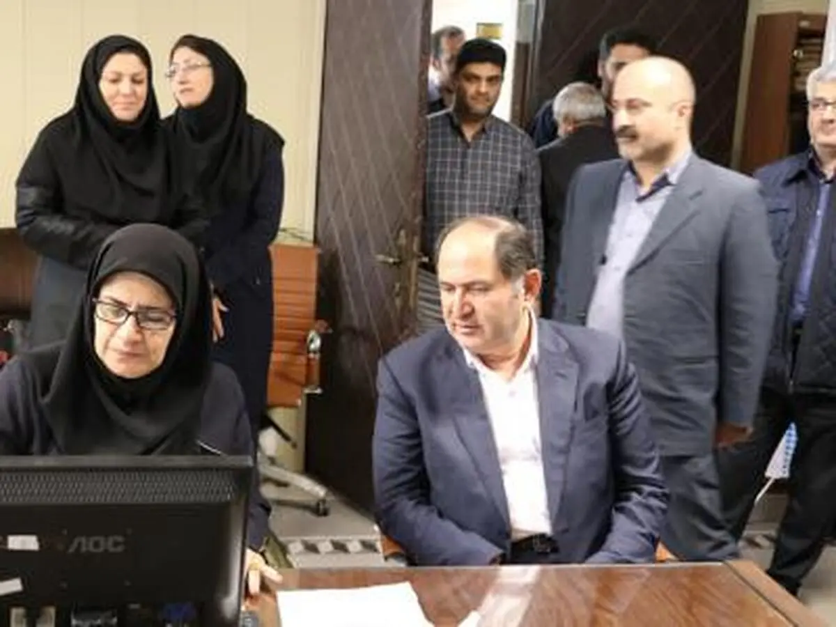 اجرای طرح ثبت‌نام الکترونیکی سلامت در فرمانداری شهرستان رشت 