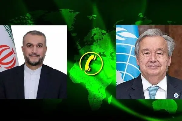 Iran FM, UN chief discuss Israel's attack on Iranian consulate in Syria