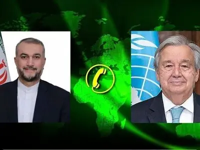 Iran FM, UN chief discuss Israel's attack on Iranian consulate in Syria