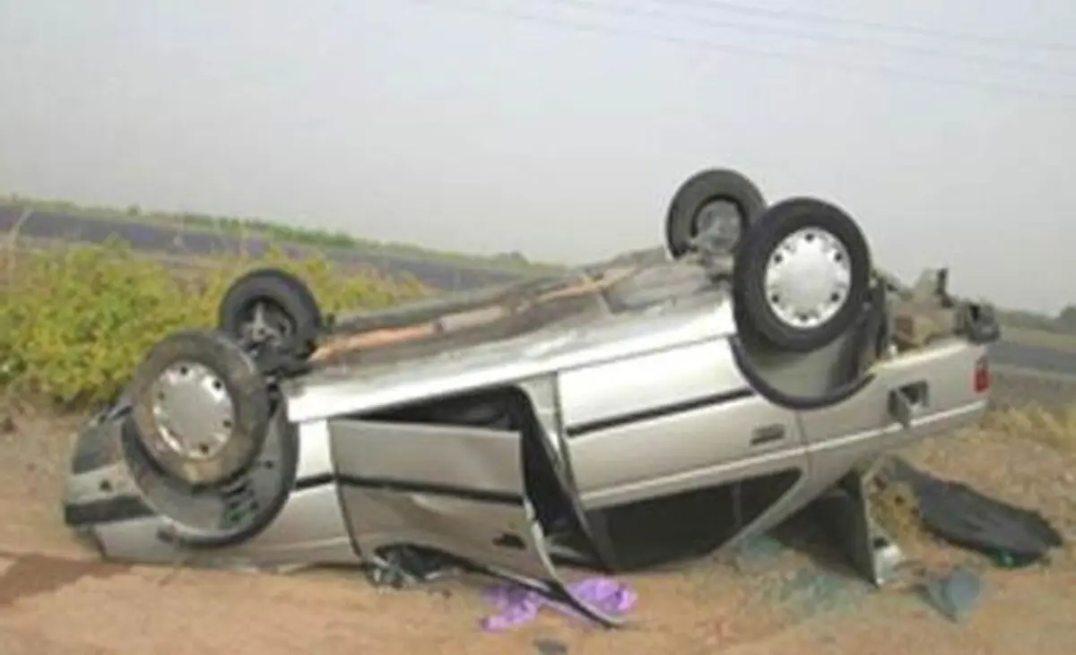  یک فوتی و ۶ مصدوم بر اثر واژگونی خودروی پژو در جاده آلوارس