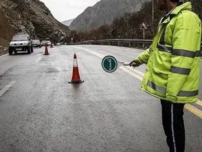 جاده هراز ۲ شب مسدود می‌شود