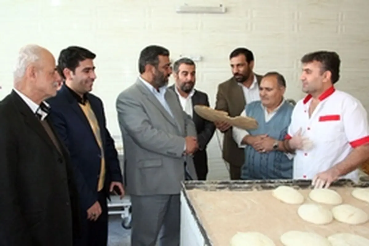 نانوایی برتر قرچک مورد تقدیر قرار گرفت