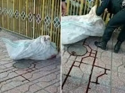 کشف جسد مرد پژوسوار در کیسه گونی!
