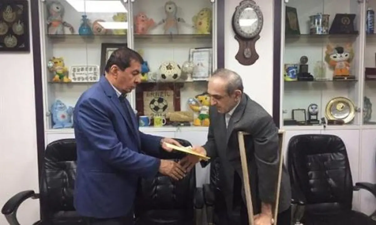 دیدار نماینده کمیته ملی المپیک با خبرنگار پیشکسوت ورزش کشور در رشت