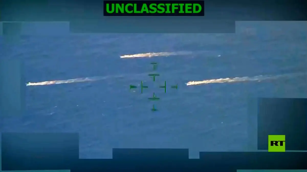 حمله آمریکا به ۳ قایق به بهانه حمل مواد مخدر + فیلم