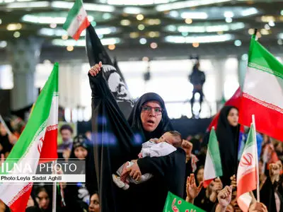 مراسم شیرخوارگان حسینی - تهران