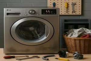 ارور لباسشویی ال جی چشمک زن 