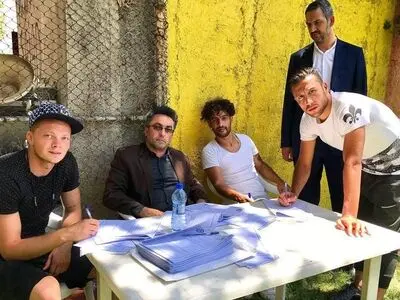 فاجعه؛ عقد قرارداد عجیب بازیکنان نفت (عکس)