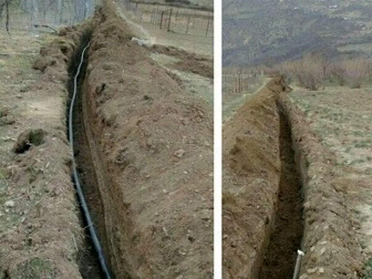 آغاز عملیات اجرایی طرح آبرسانی به روستای کوهستانی کُمنی در سیاهکل