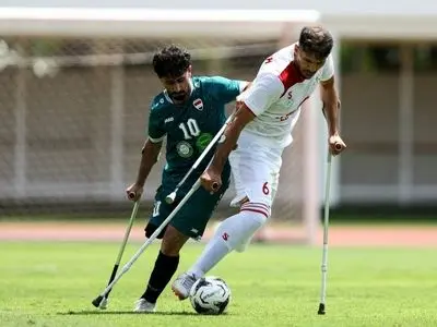 پیروزی ایران مقابل ژاپن در مسابقات فوتبال قطع عضو قهرمانی آسیا