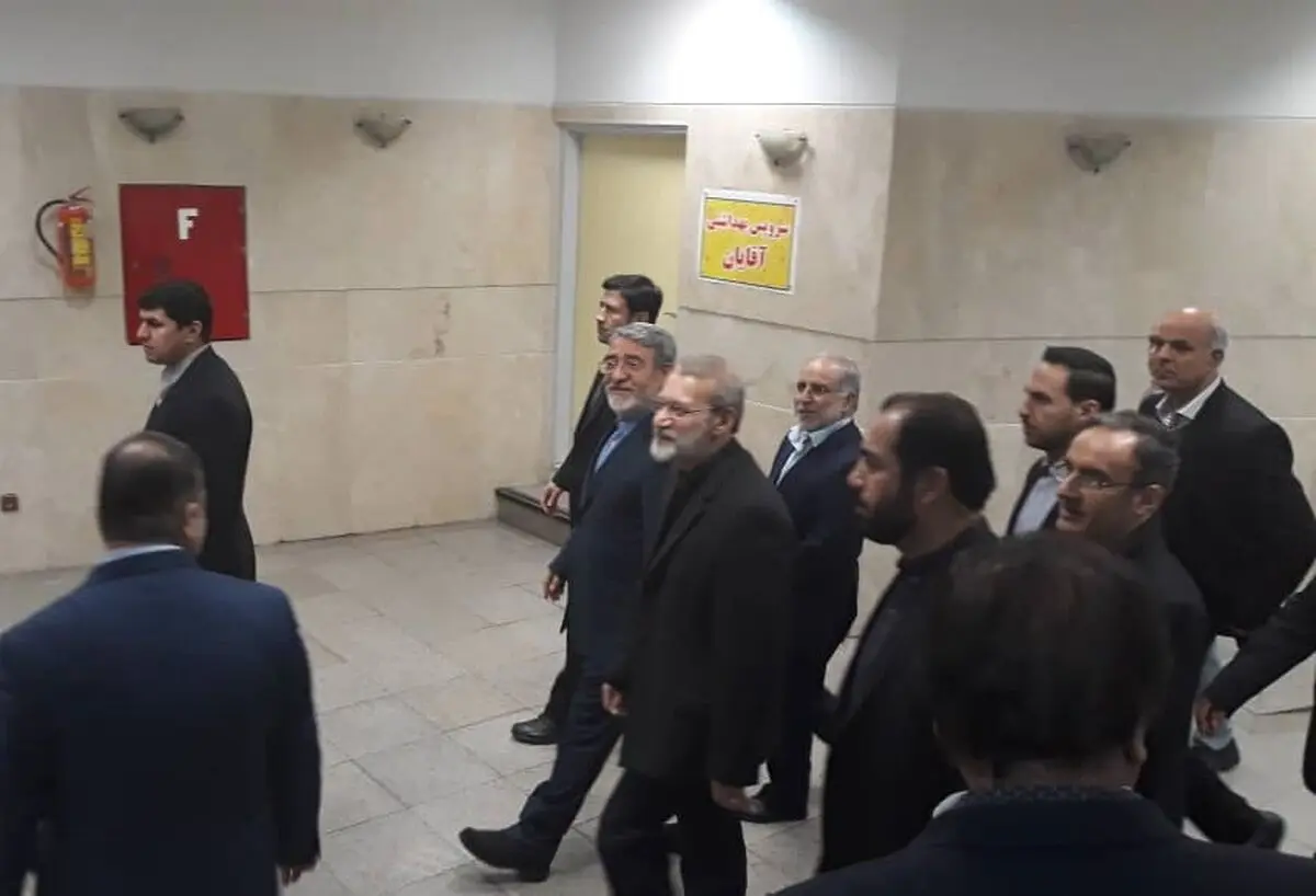 رئیس مجلس از ستاد انتخابات کشور بازدید کرد