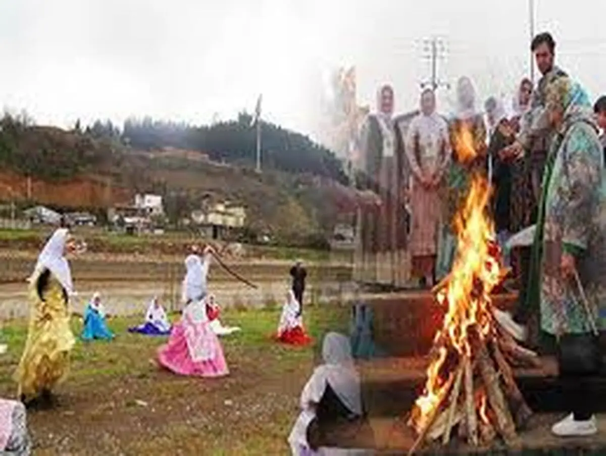 آداب و رسوم مراسم چهارشنبه سوری در آذربایجان غربی/ « بیللی بیللی» گویان پیش به‌سوی بهار 