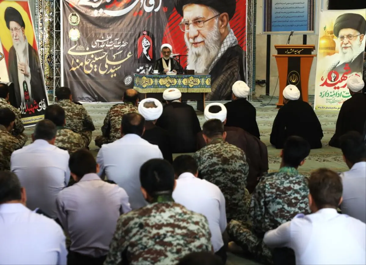 برگزاری مراسم بزرگداشت رهبر شهید انقلاب در ستاد نیروی پدافند هوایی ارتش
