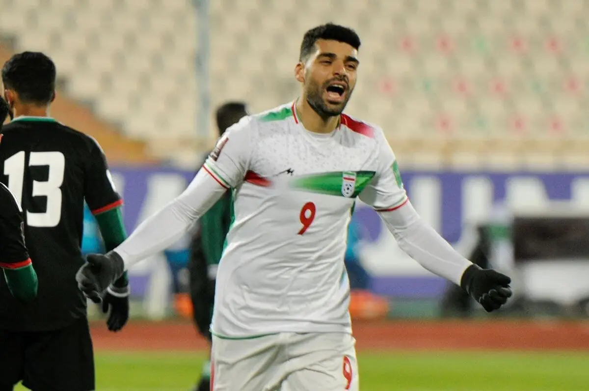 طارمی بهترین بازیکن دیدار ایران و عراق شد