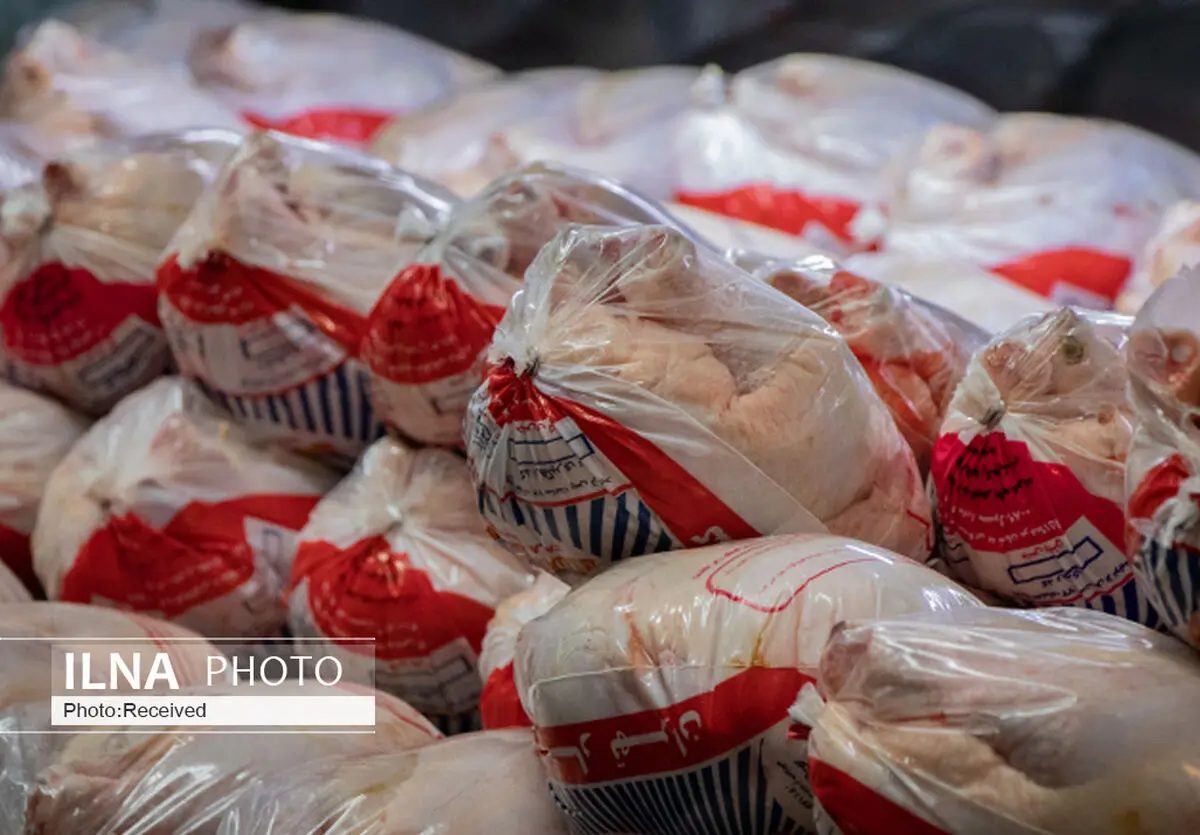 ذخیره‌سازی ۵۲ هزار تن گوشت مرغ از ابتدای سال