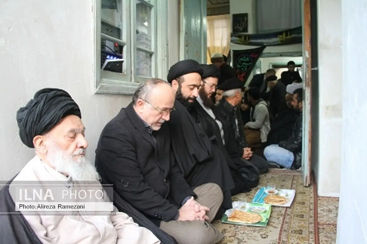 مراسم سوگواری نبی مکرم اسلام در بیت آیت ا... رودباری 
