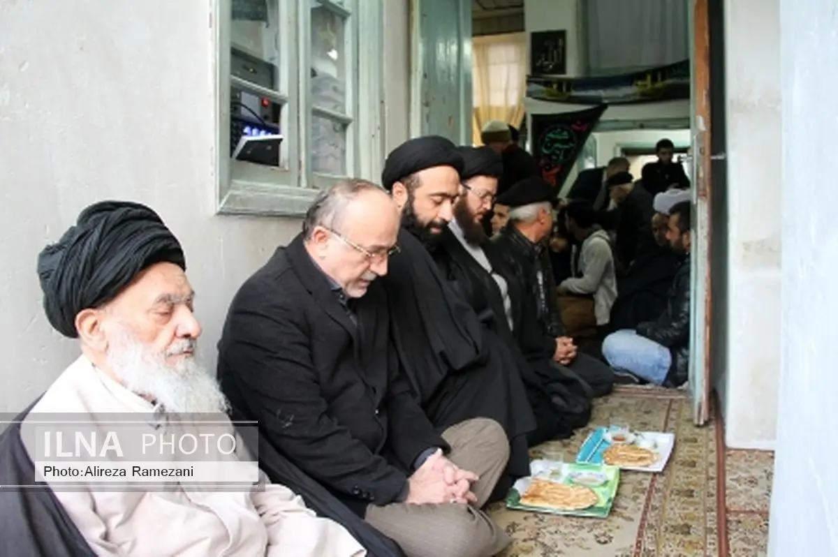 مراسم سوگواری نبی مکرم اسلام در بیت آیت ا... رودباری