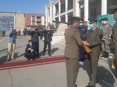 مراسم دانش‌آموختگی دانشجویان دافوس ارتش برگزار شد