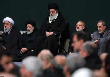 مراسم عزاداری شب شهادت حضرت فاطمه زهرا (س) در حضور رهبر انقلاب برگزار شد