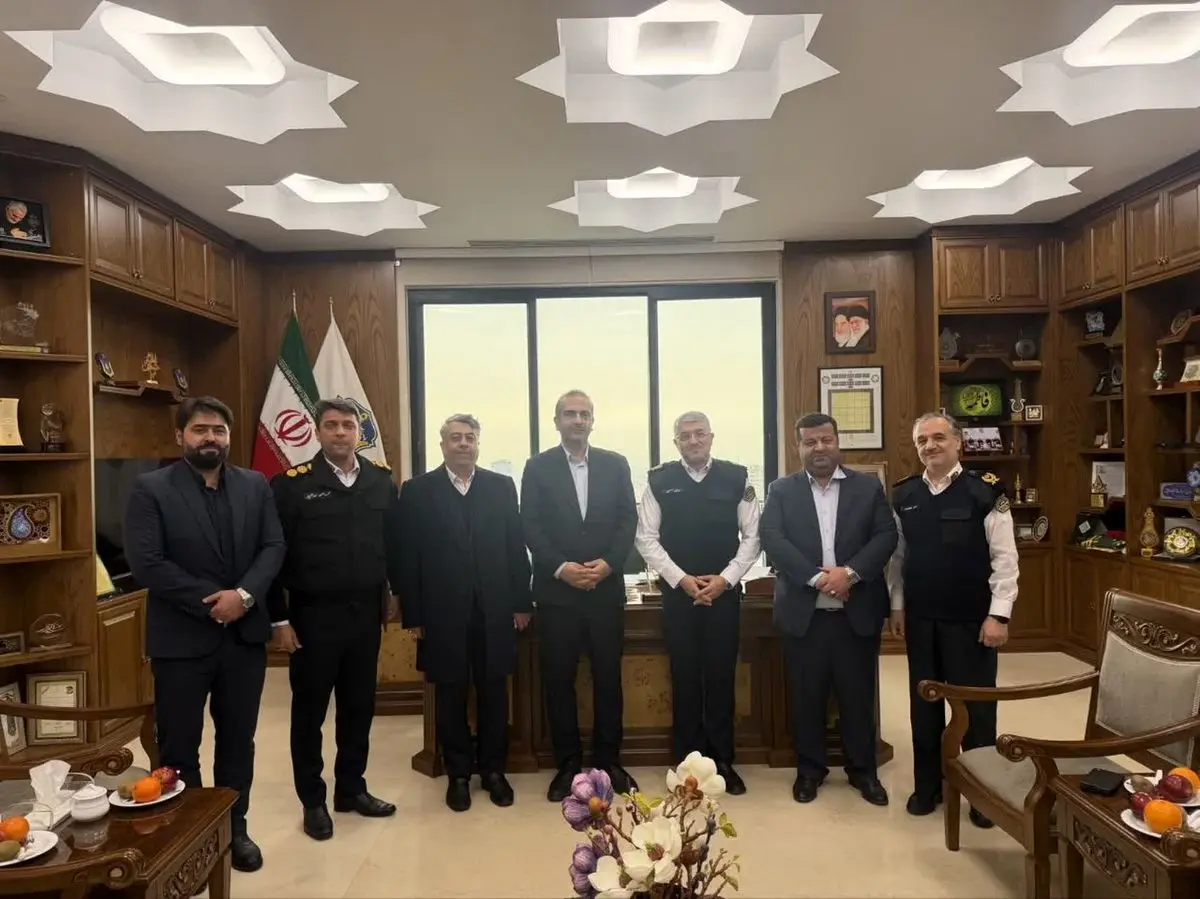 دیداررئیس پلیس راهور فراجا و مدیرعامل منطقه آزاد انزلی