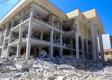 افزایش شهدای حمله دشمن به دادگستری لارستان به ۱۴ نفر