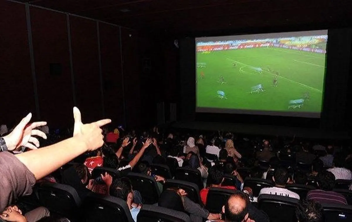 فروش ۱۴ هزار و ۵۰۰ بلیت برای اکران دیدار ایران و بلژیک در سینماها