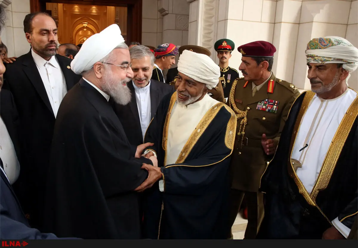 روحانی مسقط را به مقصد کویت ترک کرد