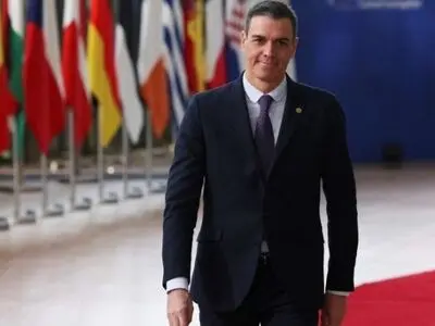 پدرو سانچز وارد کی‌یف شد