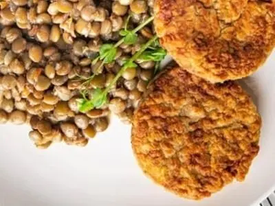 طرز تهیه کتلت عدس برای بچه ها