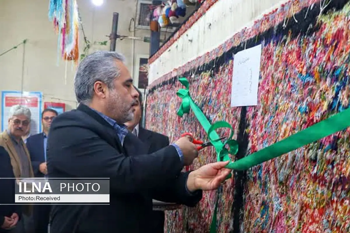 بافت تخته فرش نیم میلیاردی توسط مددجویان در زندان مرکزی