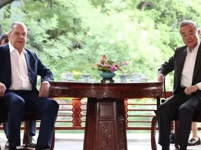 Russia's Lavrov meets China's Wang Yi in Beijing