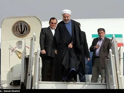 
الرئیس الابرانی الاحد فی باکو
