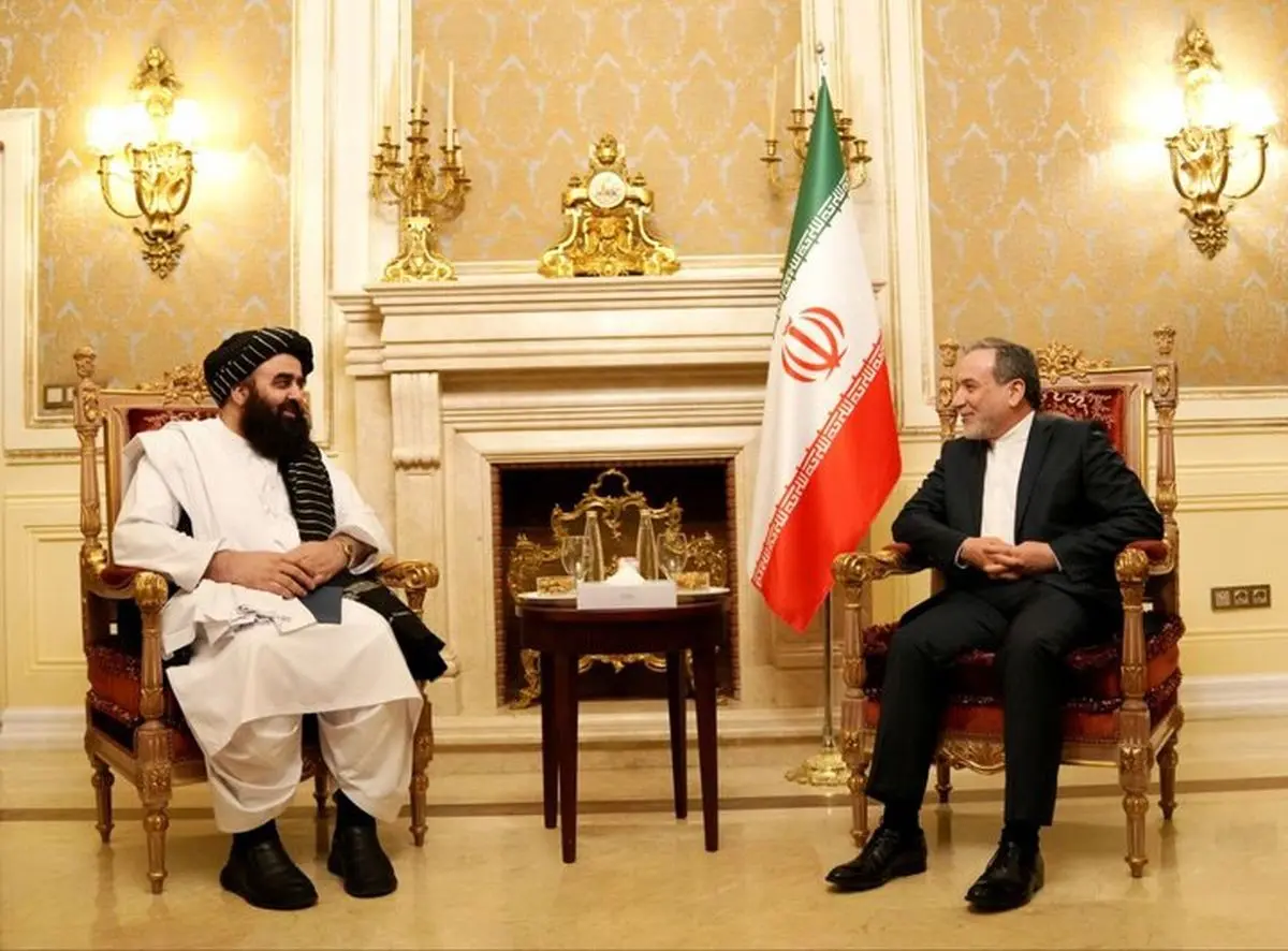 دیدار وزیر خارجه حکومت سرپرست افغانستان با عراقچی