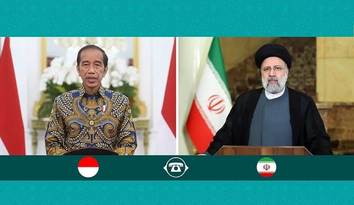 الرئیسان الإیرانی والإندونیسی یؤکدان على أهمیة القضیة الفلسطینیة