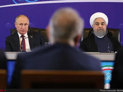 بوتین وروحانی یؤکدان التزامهما بتنفیذ الاتفاق النووی