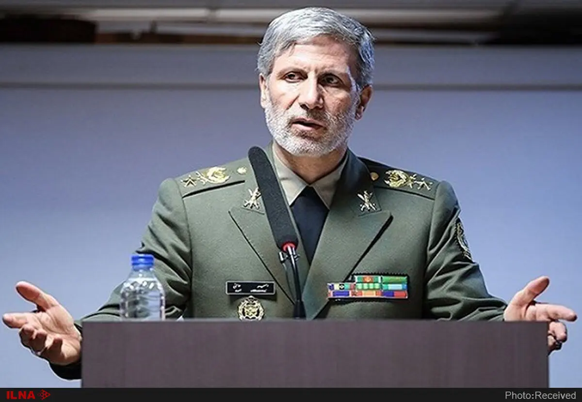 وزیر الدفاع: زوال التوتر فی المنطقة ممکن بعد انهاء التواجد الامیرکی 