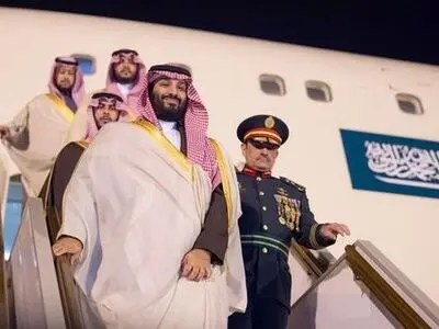 ولیعهد عربستان الجزایر را ترک کرد