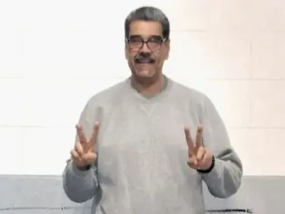 مادورو با لباس ورزشی از زندان نیویورک: ونزوئلا دوباره متولد خواهد شد