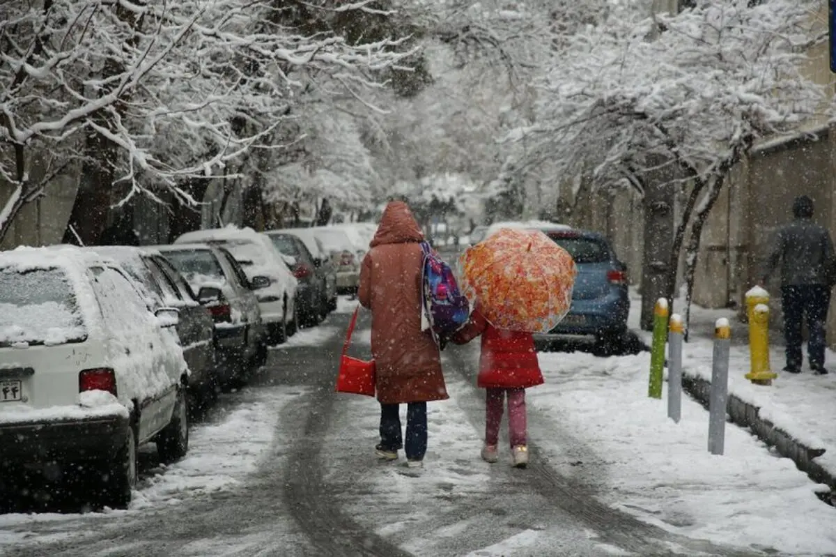 بارش برف و باران فردا در مازندران؛ هشدار وزش باد شدید و لغزندگی جاده‌ها