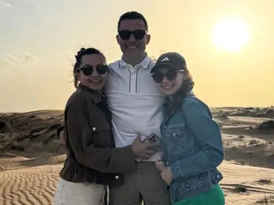 اوسمار راهی دبی شد (عکس)