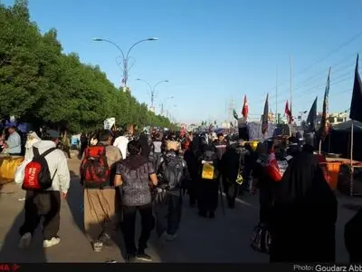 گزارش تصویری راهپیمایی اربعین ۹۷ / روایتی تا حریم عشق به زبان تصویر
