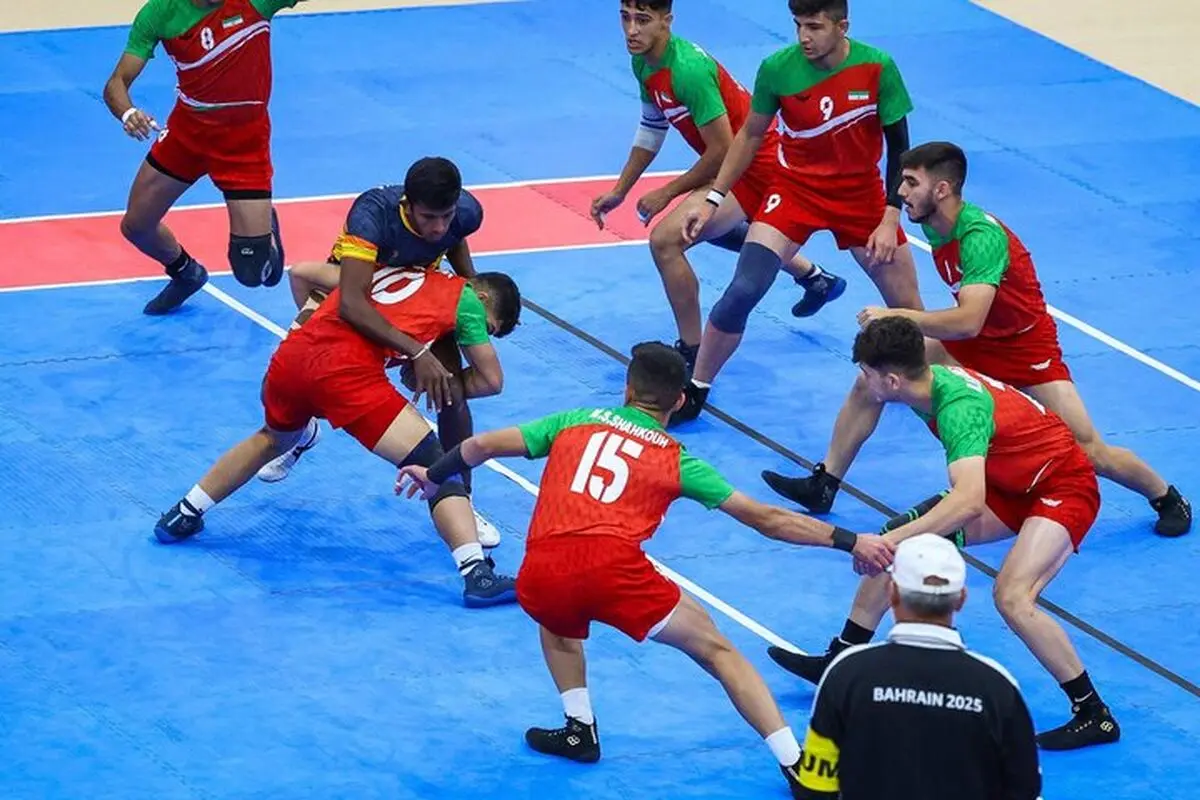 تیم ملی کبدی مردان برابر تایلند پیروز شد
