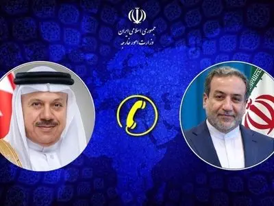 گفت‌وگوی عراقچی با وزیر امور خارجه بحرین

