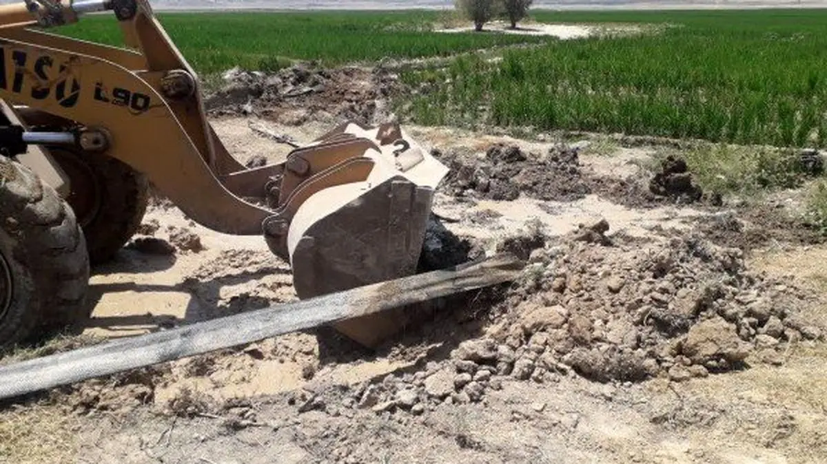 انسداد ۱۴۲۴ حلقه چاه غیرمجاز در کرمانشاه طی سال جاری